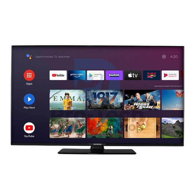 70" 4K ANDROID SMART LED TV mit WiFi Orava LT-ANDR70 A01 73495