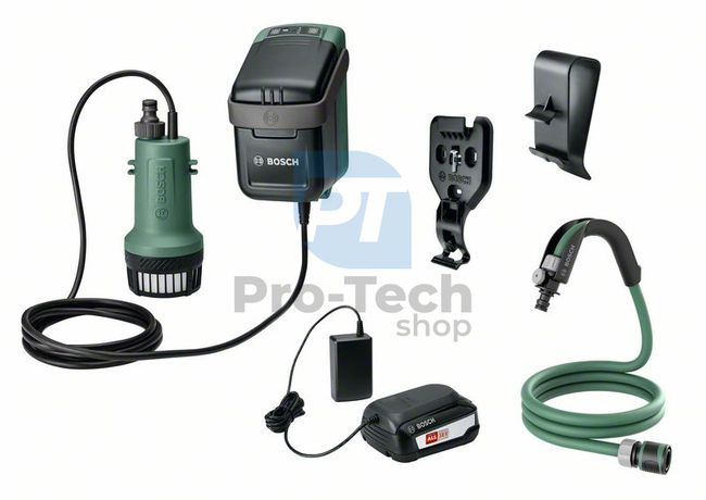 Akkubetriebene Tauchpumpe Bosch GardenPump 18 15050