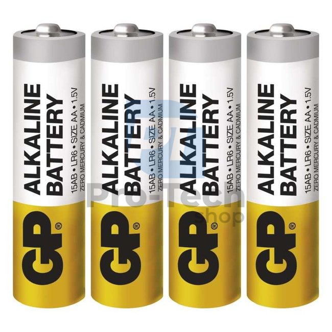 Alkalibatterie GP Alkaline LR6 (AA), 4 Stück 71419