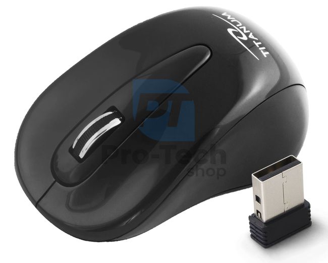 Kabellose Maus 3D USB TORPEDO, schwarz 73406