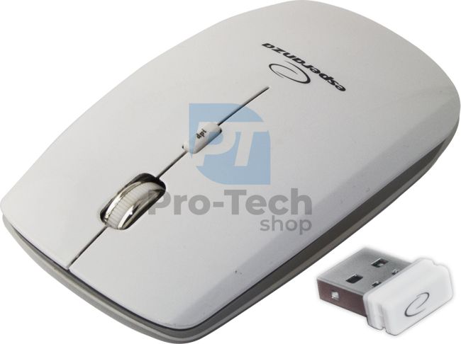 Kabellose Maus 4D USB SATURN, weiß 73138