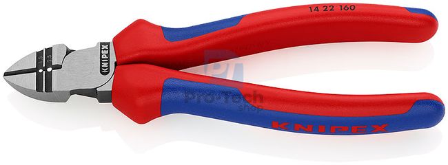 Seitenschneider und Abisolierzange geschwärzt 160 mm KNIPEX 07754