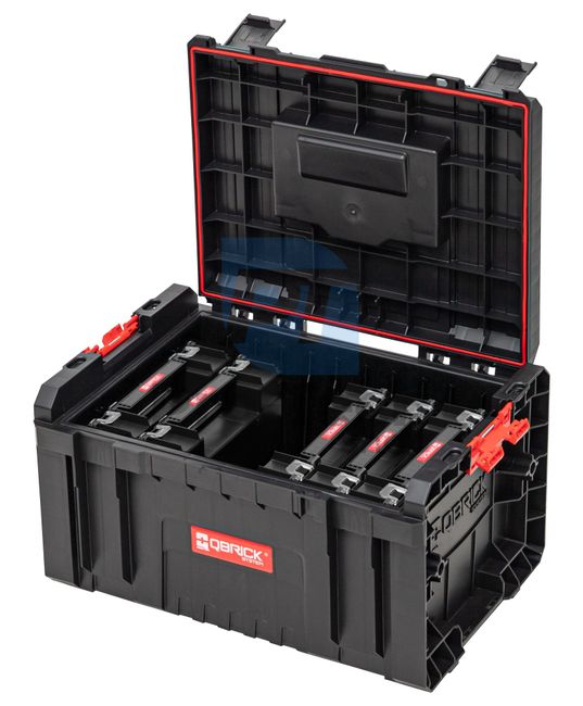 Werkzeugkoffer QS Toolbox PRO + 5 x QS TWO Organizer Multi 16478