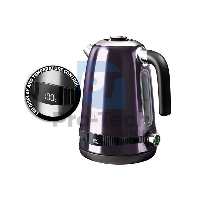 Digitaler elektrischer Wasserkocher 1,7l PURPLE 20306