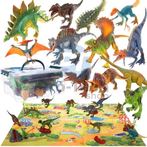 Dinosaurier - Figurensatz + Matte 22397 75647