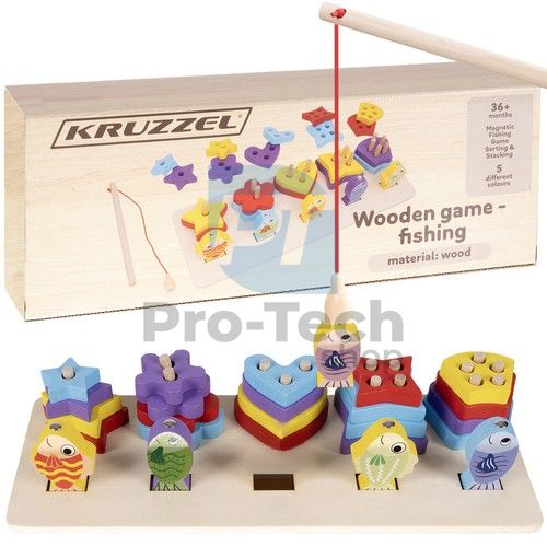 Holzspielzeug - Fische fangen Kruzzel 22565 75780