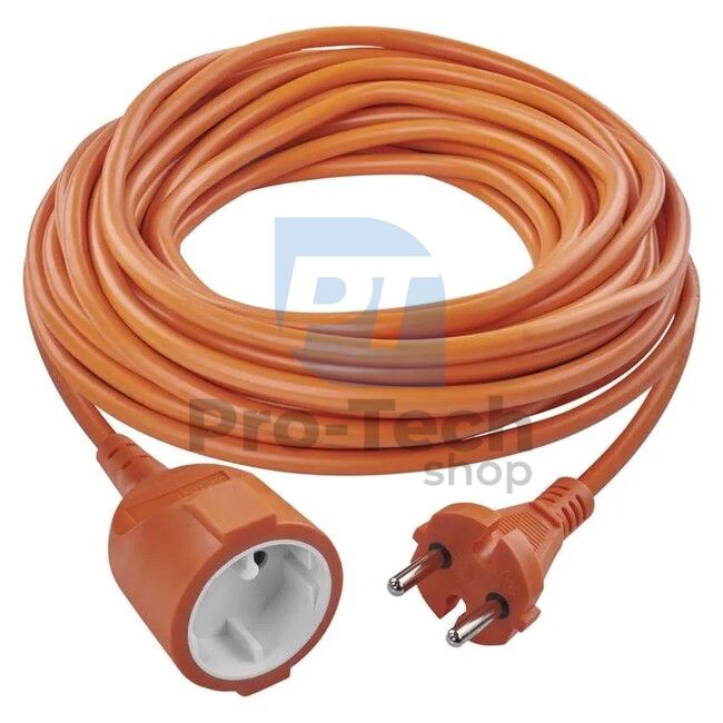 Doppeltes, flexibles Kabel - 20m, orange 70607