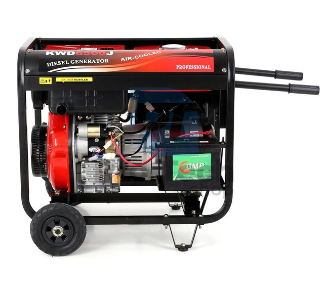 Dieselgenerator 6500W 230V mit Elektrostart und AVR (Generator) 06526