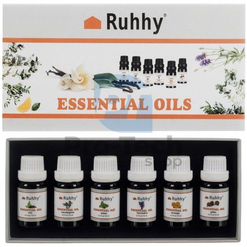 Ätherische Öle - 6er Set 10 ml Ruhhy 21939 75805