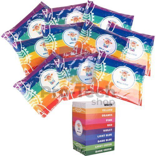 Holi Farbpulver - Set 10x100g 74240