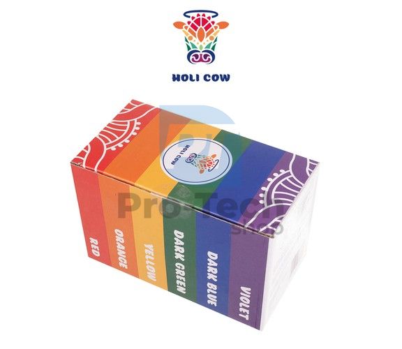 Holi Farbpulver - Set 6x100g 74241