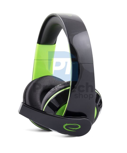Gaming-Headset mit Mikrofon CONDOR, grün 72655