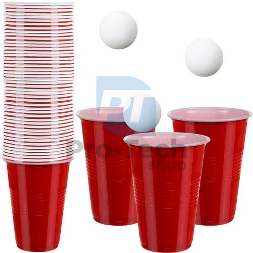 Spiel Beer Pong - 50 Gläser Ruhhy 21232 74330