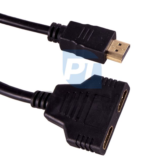 Kabel HDMI - 2HDMI Splitter 0,3m 72360