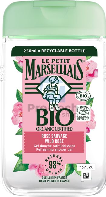 Le Petit Marseillais Bio Wildrose Creme Duschgel 250ml 30595