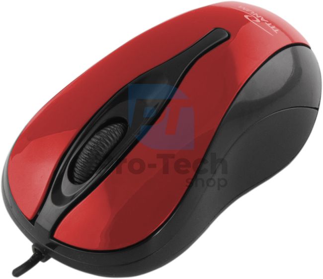 3D-USB-Maus HORNET, rot 73405