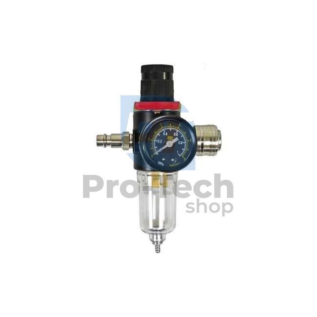 Luftfilter mit Manometer und 1/4"-Regler 16844