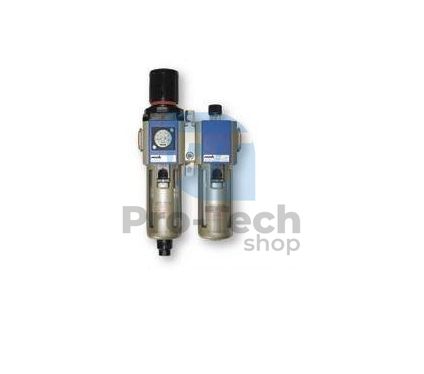 Pro Fettabscheider mit Manometer, Regler und Fettschmierung 1/2" Asta GFC-300-04 04004