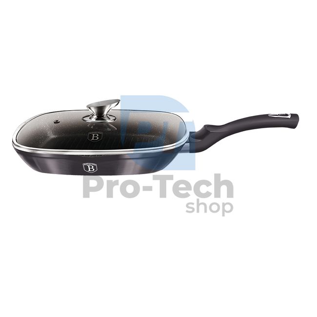 Grillpfanne mit Marmoroberfläche und Deckel 28cm METALLIC LINE CARBON PRO EDITION 19315