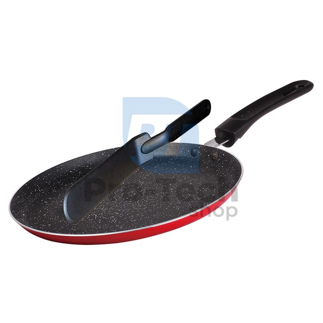 Pfannkuchenpfanne mit Marmoroberfläche 24cm Red 21060