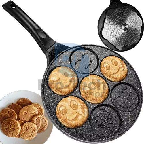 Bratpfanne für Eier und Pfannkuchen Smileys 26cm Ruhhy 19317 74840