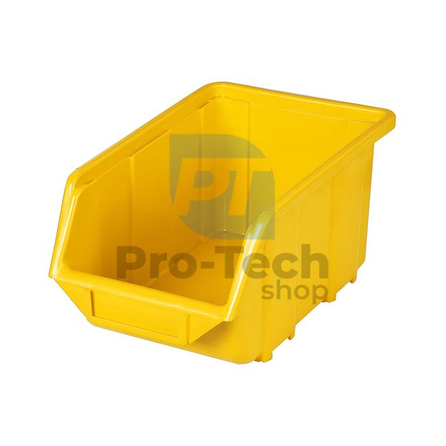 Plastic box Ecobox medium, yellow 60116