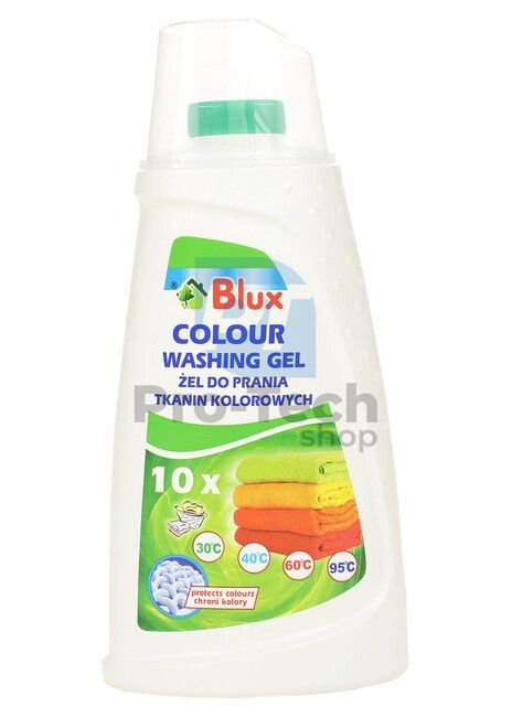 Waschgel für Buntwäsche mit Messbecher Blux 1000ml 30198