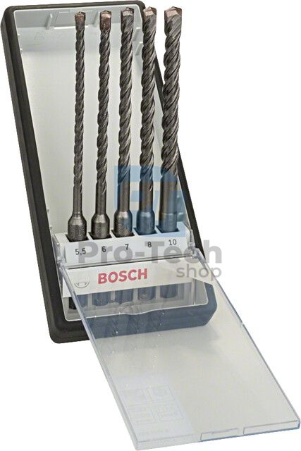 Satz von SDS plus-5 5,5-10mm Bohrer 5pcs Bosch Robust Line