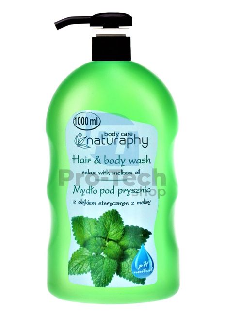 Duschgel und Shampoo 2in1 mit Honigtauöl Naturaphy 1000ml 30109