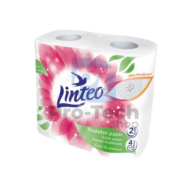 2-lagiges Toilettenpapier LINTEO SATIN white- 4St. 30387