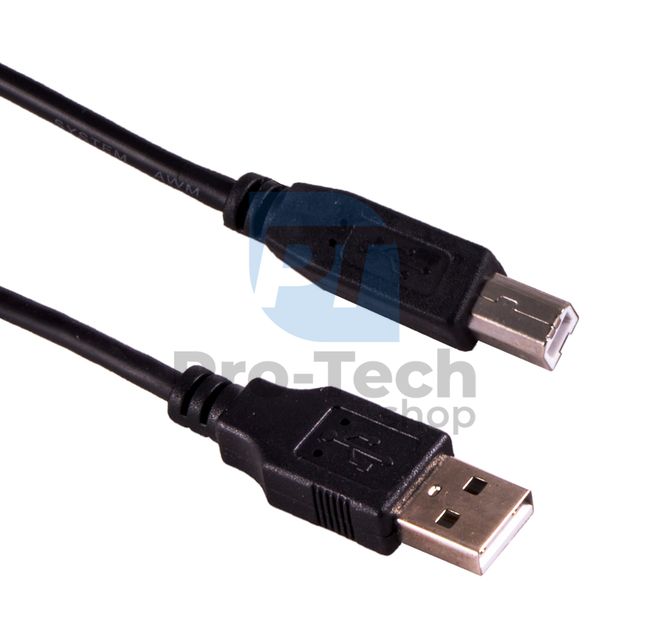 USB-Kabel für Drucker, USB 2.0, A-B, 1.5m 72388