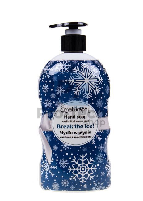 Weihnachtsflüssigseife Kirsche und Aloe Vera Winterliche Freude! Naturaphy 650ml 30247