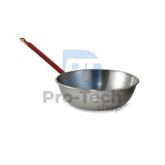 Wok-Pfanne Paella aus poliertem Stahl 30cm 54246