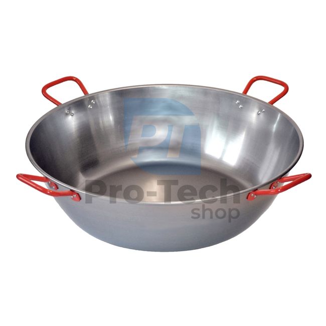 Edelstahl-Wok-Pfanne Paella 65cm 54186