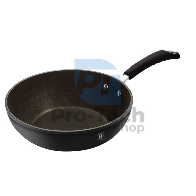 WOK-Pfanne mit Titan-Oberfläche 28cm BLACK PROFESSIONAL LINE OVEN SAFE 20603