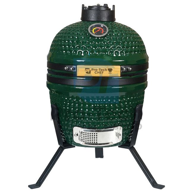 Garten Keramik Grill Kamado CL-13 grün Pro-Tech CHEF 51700